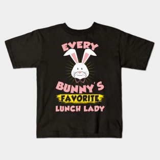 Lunch Lady T Shirts I Egg hunting Rabbit Bunny Kids T-Shirt